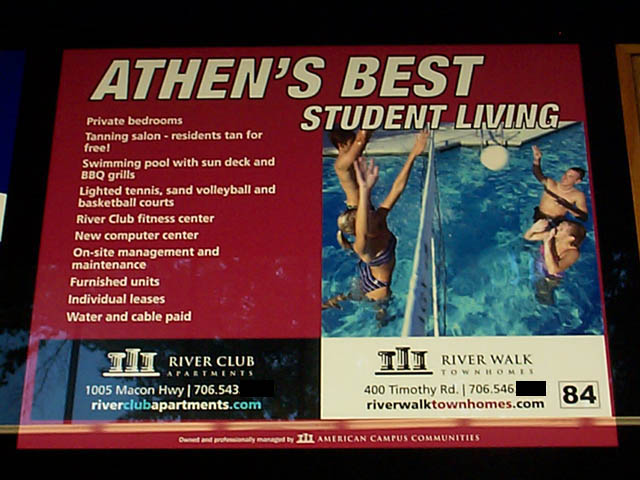 Athen's Best Student Living