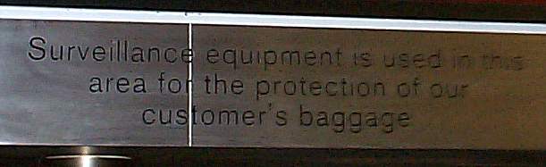 ...our customer's baggage...