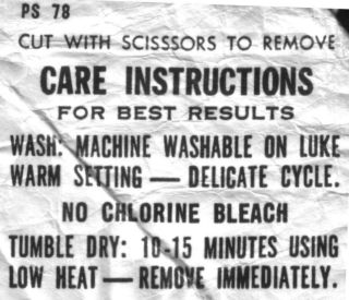 Cut with scisssors to remove
