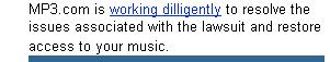 Working dilligently