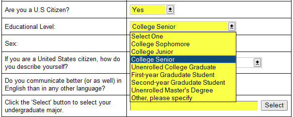 First-year, Second-year Gradudate Student