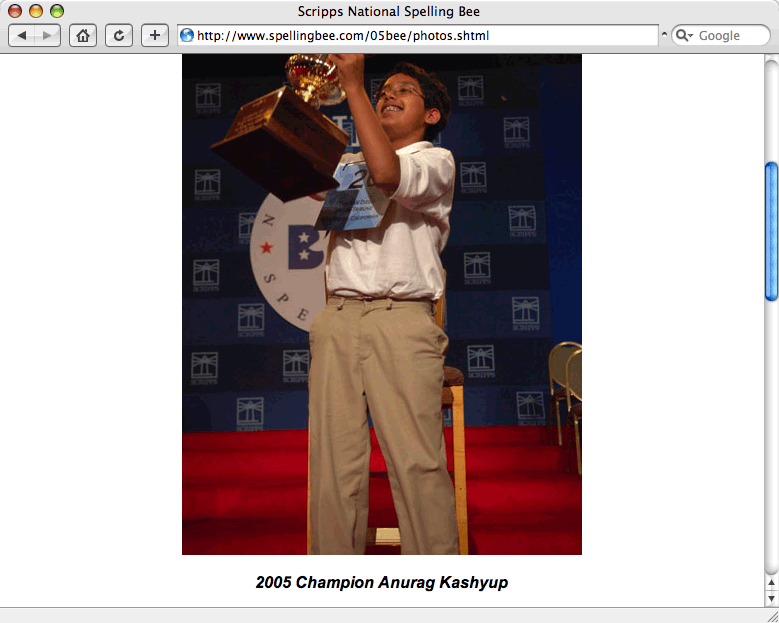 2005 Champion Anurag Kashyup