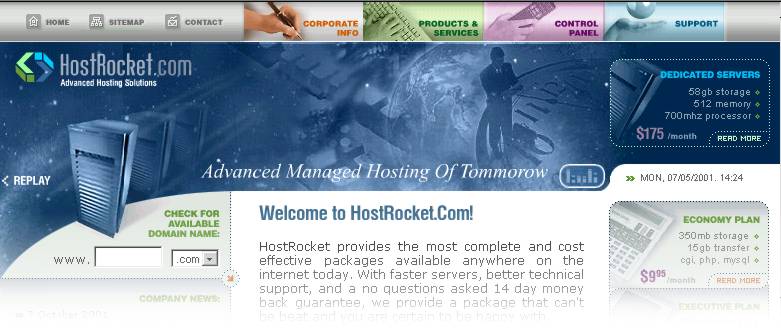 Advanced Managed Hosting of Tommorow